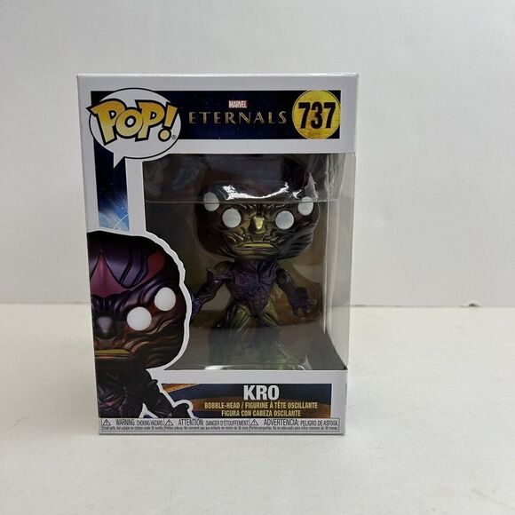 Funko Pop Kro 737 Marvel Eternals Bobble-Head Vinyl Figure - Picture 1 of 6